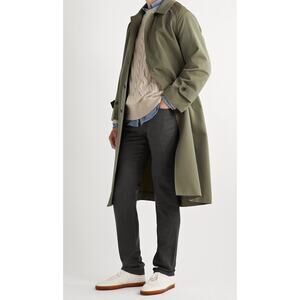 Peter Millar Virgin Wool 5-Pocket Pants Size 38x31 Charcoal Business Causal Work